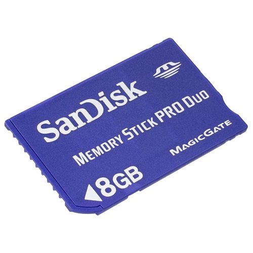 SanDisk Pro Duo Memory Stick, 8GB