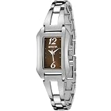 Invicta Women's 0017 Wildflower Collection Brown Dial Stainless Steel Watch