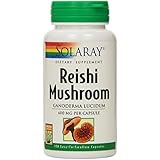 Reishi Mushroom, 600 mg, 100 capsules by Solaray