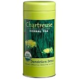 Chartreuse Organic Tea Dandelion Detox Organic Loose Leaf Herbal Tea, 1.41-Ounce Tins (Pack of 2)