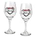 Washington Nationals MLB 2pc Wine Glass Set - Primary Logo by Great American Products