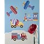 Olive Kids Trains, Planes and Trucks Wallies Mural