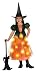 Child's Twinkle Witch Costume with Fiber Optic Twinkle Skirt - Medium