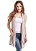VESSOS Women Vests Sleeveless Open Front Shawl Collar Shrug Jersey Vest Cardigan