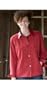 Women's Amy Lamb Suede Leather Jacket, VAMP, Size 8