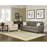 3 Seat Fabric Sofa in Webber Grey