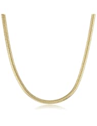 10K Gold 2mm Snake Chain Necklace, 16"