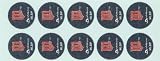 Phiten MLB Authentic Titanium Discs, Minnesota Twins, 10 Discs