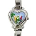 Limited Edition Violano Italian Charm Heart Watch Parrot Macaw