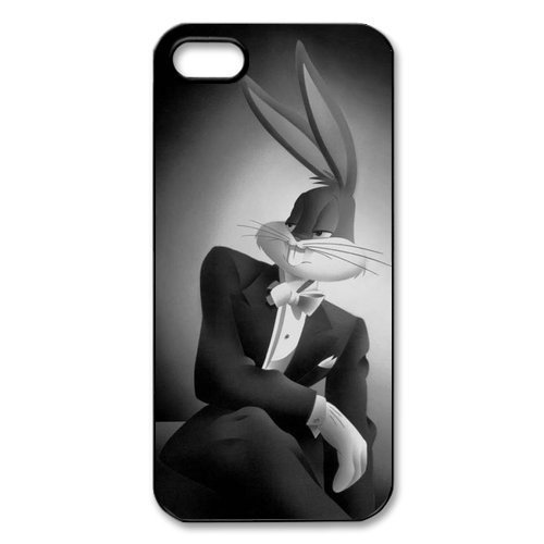 STYLE-UM@ 1Pc Personalized Case Cover for iphone 5 5s, Soft TPU Bugs Bunny iphone 5g Protection