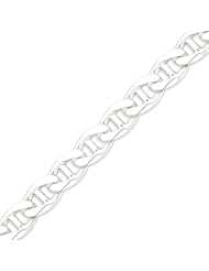 Sterling Silver 13.5mm Heavy Anchor Link Bracelet - 9 Inch