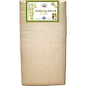 Colgate EcoSpring Ultra II Crib Mattress, Ecru