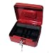 New! Heavy Duty Steel Cash Box with Lock Key Money Safe