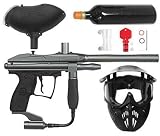 Kingman Spyder XTRA Super Kit Paintball Gun Package - Black
