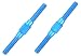 ホップアップオプションズ OP.1249 3×32mm アルミターンバックルシャフト (2本)