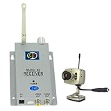 LYD W208E1 Wireless Camera Kit with Upto 4 Channels and 100m Transmission Distance (Silver)