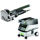 read full review Festool DF 500 Q Domino Set with T-LOC + CT Mini Dust Extractor Package