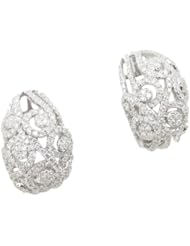 Women 14k White Gold 2.42ctw diamond Stud earring 53 LE222 Size 10.85