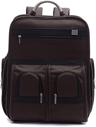 DubYao Unisex 17.3-Inch Multipurpose Water Resistant Laptop Backpack With Ipad/Surface Pocket (Coffee)