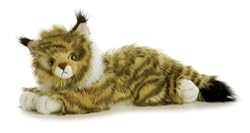 Maine Coon Cat Flopsie Plush Toy 12"