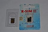 R-SIM iii 3rd Gen iPhone 4S Unlock for AT&T 5.1 ,Verizon + Sprint 5.0.1, 5.0