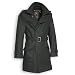 Crown Coat Jacke, Farbe: schwarz, Gr&ouml;&szlig;e: S-XXL
