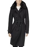 London Fog Double-Breasted Wool Trenchcoat