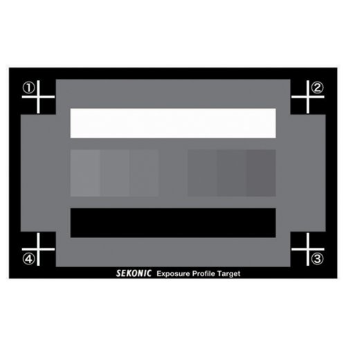 Sekonic 401-759 Exposure Profile Target for Sekonic L-758DR