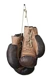 Old Boxing Gloves Hanging on a Lace - 24