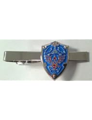 Single Detail Page Misc: Legend of Zelda Hylian Triforce Mini Shield Tie Bar Clip - GeoPromotions