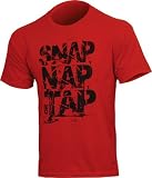 TITLE MMA Snap, Nap or Tap Mens Tee