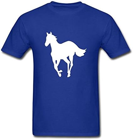 Yusij Men's Deftones White Pony Short Sleeve T-shirt