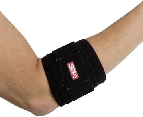 3 Point Products Elbow Wrap, Black, Medium/Large, 1.1 Ounce