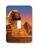 Egyptian Sphinx Decorative Steel Switchplate Cover