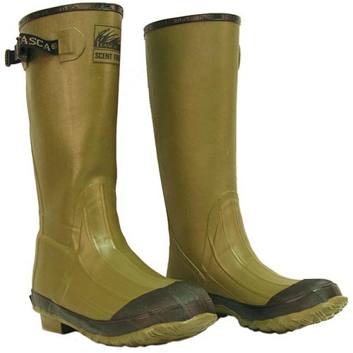 Men's Itasca Waterproof Swampwalker II Rubber Boots Green, GREEN, 14