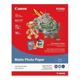Click here to buy CANON MATTE PHOTO PAPER, 8.5x11,-7981A004.