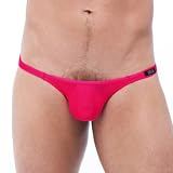 Mens Pink Mesh Sexy Torrid Mesh Thong Underwear by Gregg Homme Size Medium