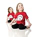 Bumkins Unisex Baby Dr. Seuss Thing 1 Short Sleeve Tee, Red, 18 Months