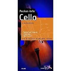 Pocket-Info Cello: Basiswissen kompakt - Praxistipps - Mini-Lexikon