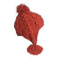 Turtle Fur Artisan Made - Electra, Hand Knit in Nepal, 100% Wool, Fleece Lined, Earflap Hat
