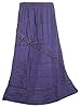 Boho Chic Skirt Purple Stonewashed Rayon Retro Vintage Skirts, Mother's Day Gift
