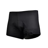 Generic Cycling Bicycle Bike Underwear Shorts Pants Silicon Cushion 3D GEL Padded Black Size M