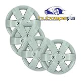 Set of Four Chrome Replica 2007 - 2008 15 inch Nissan Sentra Hubcaps
