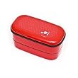 Urara Red Rabbit 2 Tier Japanese Bento Box