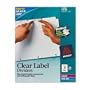 Avery Index Maker Clear Label Divider