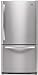 LG : LBC22520ST 22.4 cu. ft. Bottom-Freezer Refrigerator - Stainless Steel