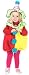 Child's Toddler Cutie Clown Costume (Size: 2T)