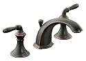 KOHLER K-394-4-BRZ Devonshire Widespread Lavatory Faucet, Oil-Rubbed Bronze
