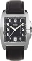 Timex Men's Classic Square Black Leather StrapWatch #T29391