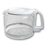 Mr Coffee PD12ME coffeemaker carafe WHITE.